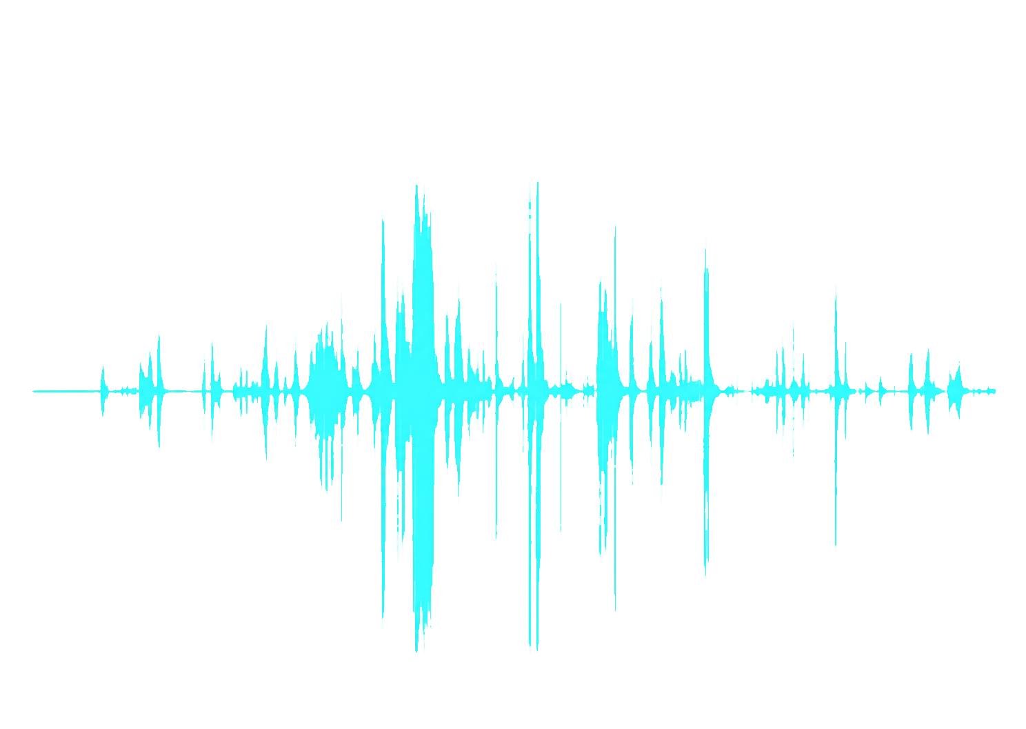 声音波形展示